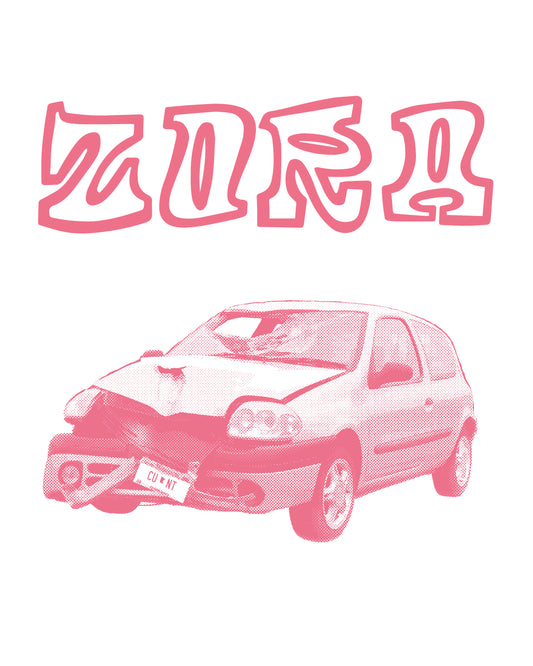 Zora - Car Crash T-Shirt